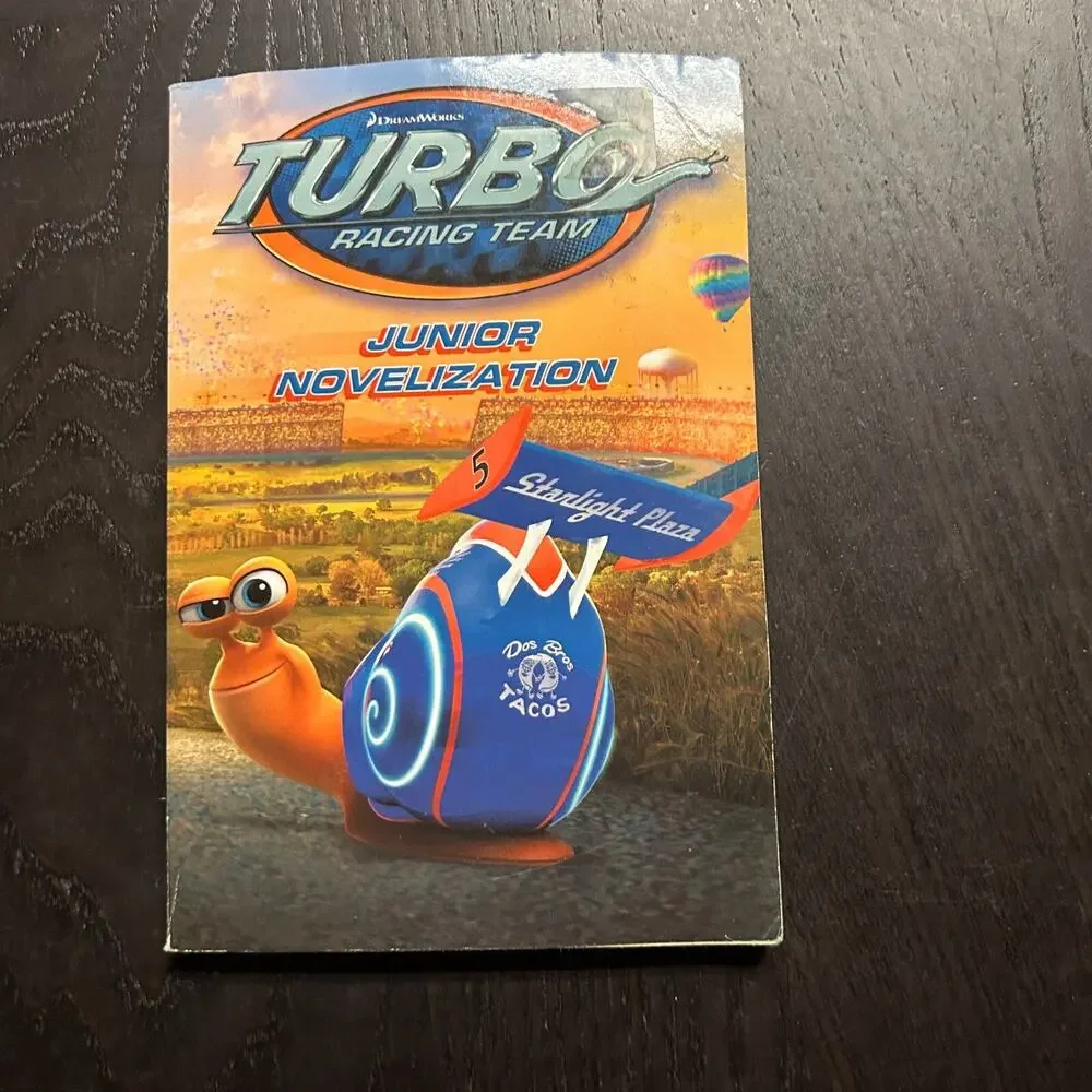Turbo Junior Novelization by Tracey West (2013, Trade Paperback)